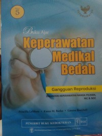 Buku Ajar Keperawatan Medikal Bedah Gangguan Reproduksi Diagnosis Keperawatan Nanda Pilihan, NIC & NOC Edisi 5
