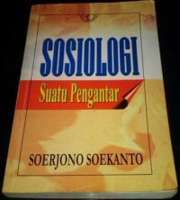 Sosiologi :suatu pengantar