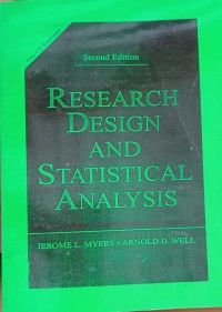 Research Design And Statistical Analysis