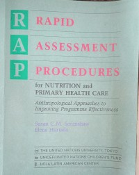 Rapid Assessment Procedures