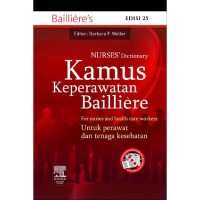 Kamus Keperawatan Bailliere untuk perawat dan tenaga kesehatan