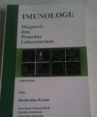 Imunologi:Diagnosis dan prosedur laboratorium