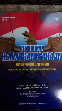 Pendidikan Kewarganegaraan
