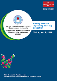 Image of Jurnal Pendidikan dan Praktik Keperawatan Indonesia Indonesian Nursing Journal of Education and Clinic (INJEC)